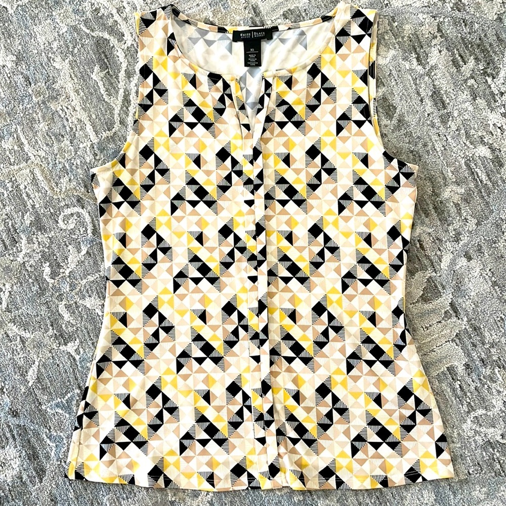White House Black Market Sleeveless Blouse